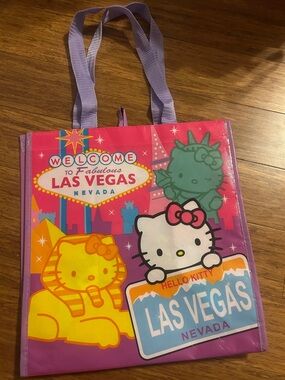 Sanrio Hello Kitty Reusable Bag Shopping Tote Las Vegas ABC Store Exclusive